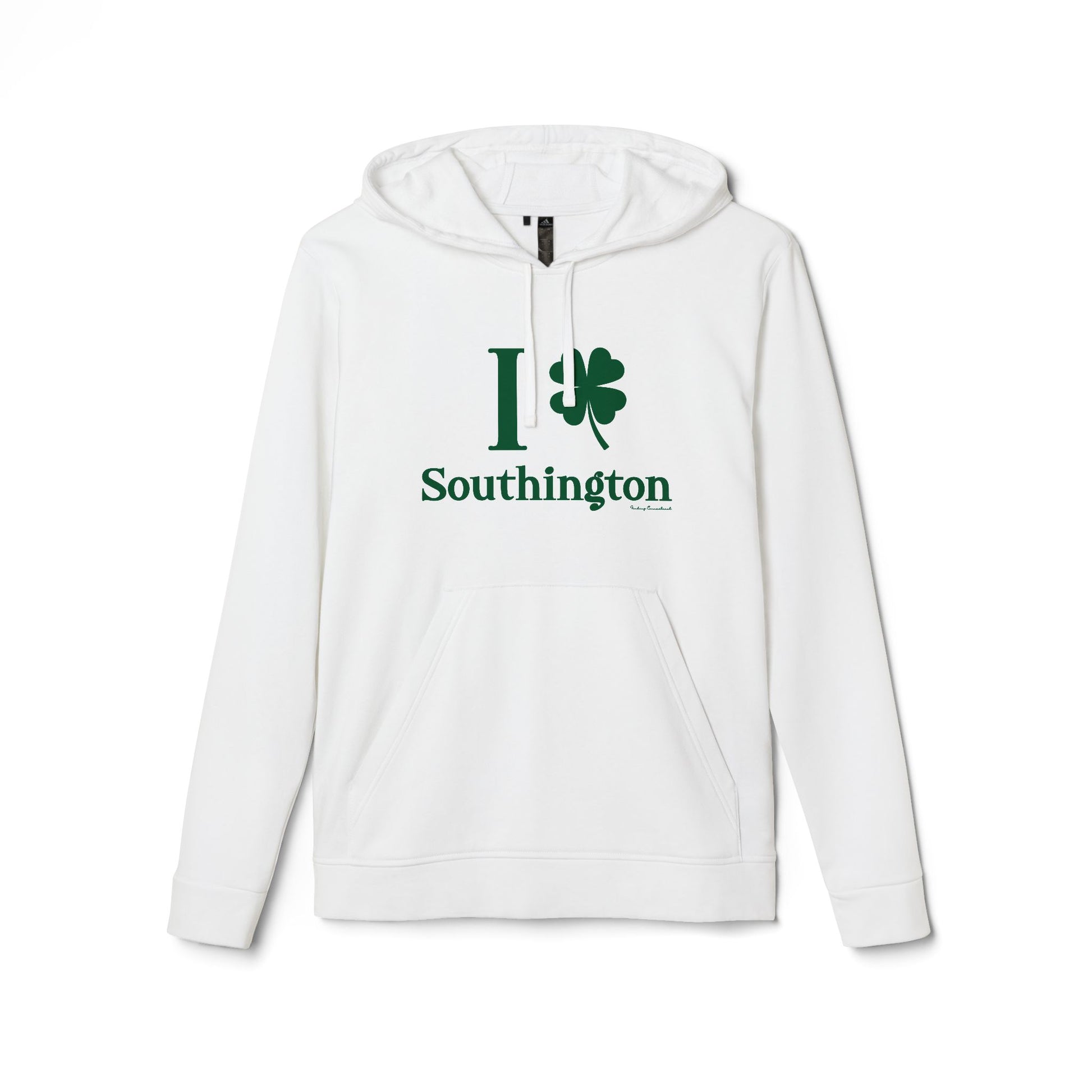 I clover Southington /// Southington Connecticut  st patricks day  adidas unisex hoodie sweat shirt / finding connecticut 