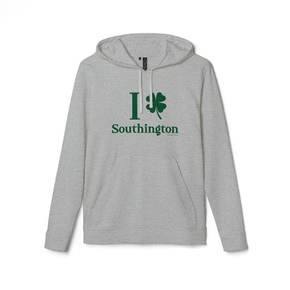 I clover Southington /// Southington Connecticut  st patricks day  adidas unisex hoodie sweat shirt / finding connecticut 