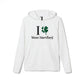I clover West Hartford  /// West hartfod Connecticut  st patricks day adidas unisex hoodie sweatshirt  / finding connecticut
