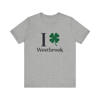 I clover Westbrook // Westbrook CT st. Patrick's day t shirt   /// finding connecticut  