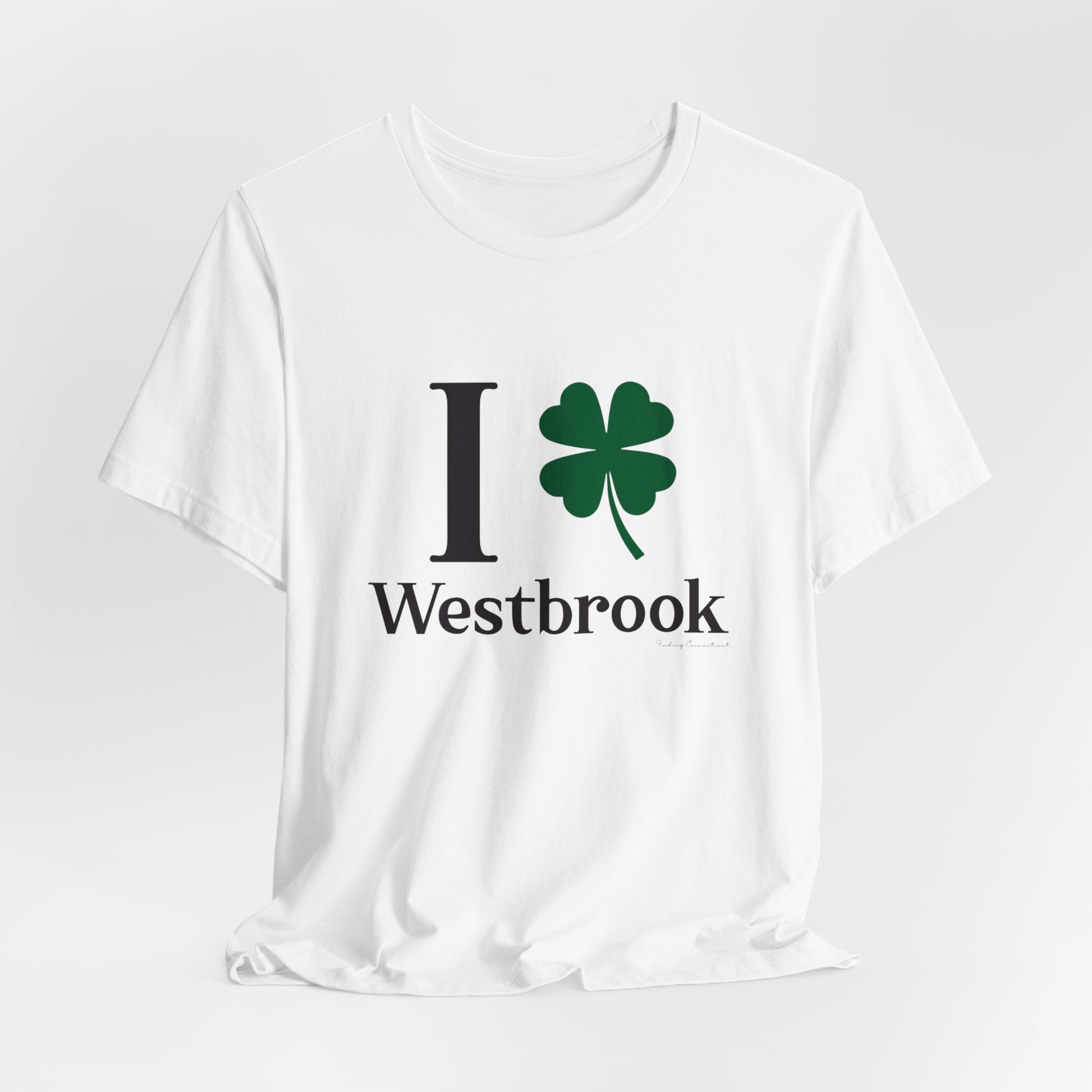 I clover Westbrook // Westbrook CT st. Patrick's day t shirt   /// finding connecticut  