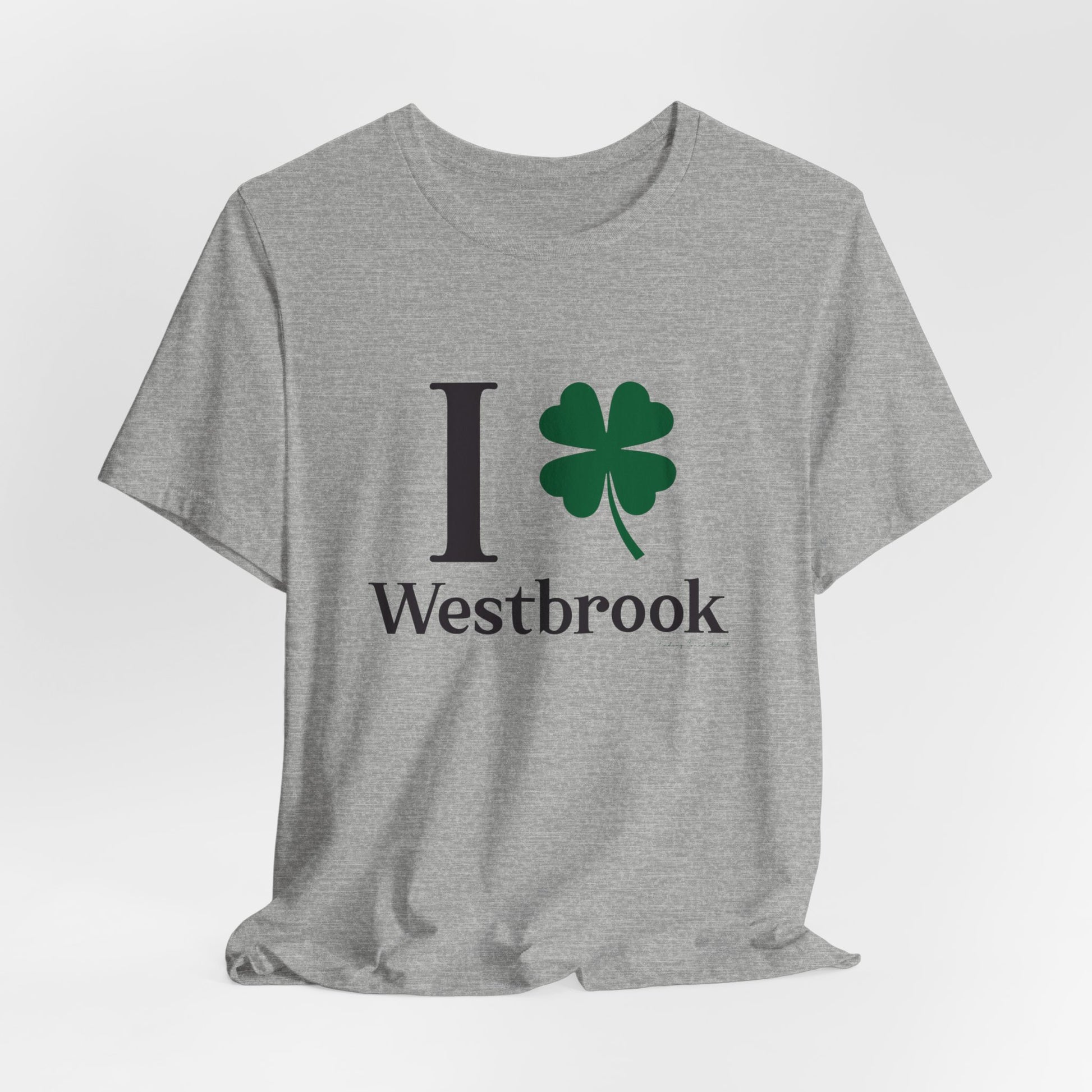 I clover Westbrook // Westbrook CT st. Patrick's day t shirt   /// finding connecticut  