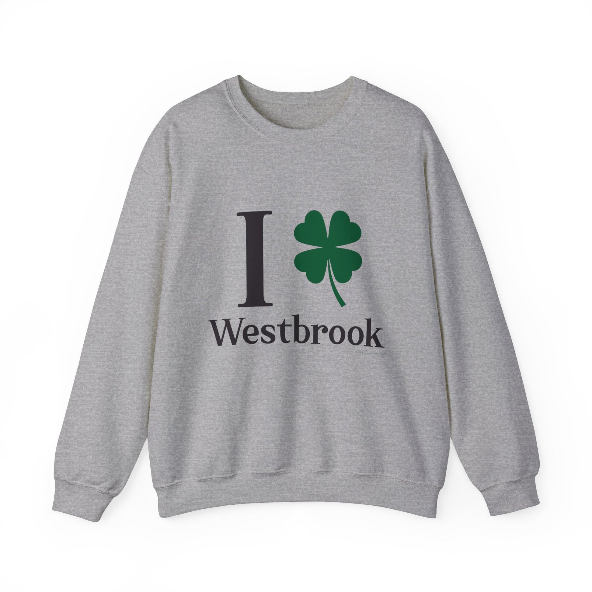 I clover Westbrook // Westbrook CT st. Patrick's day unisex sweatshirt   /// finding connecticut   