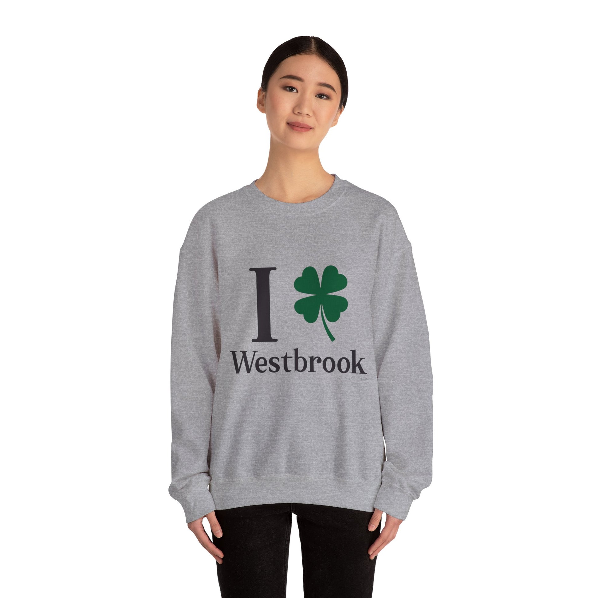 I clover Westbrook // Westbrook CT st. Patrick's day unisex sweatshirt   /// finding connecticut   