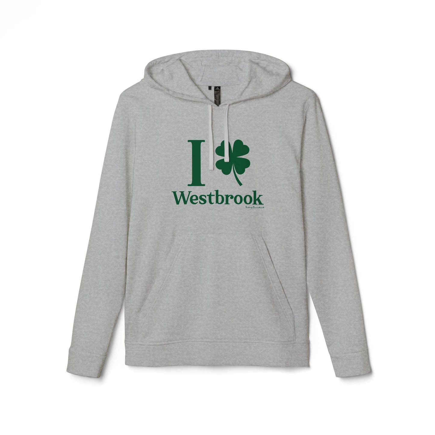 I clover Westbrook // Westbrook Connecticut st. Patrick's day Adidas unisex hoodie sweatshirt /// finding connecticut 