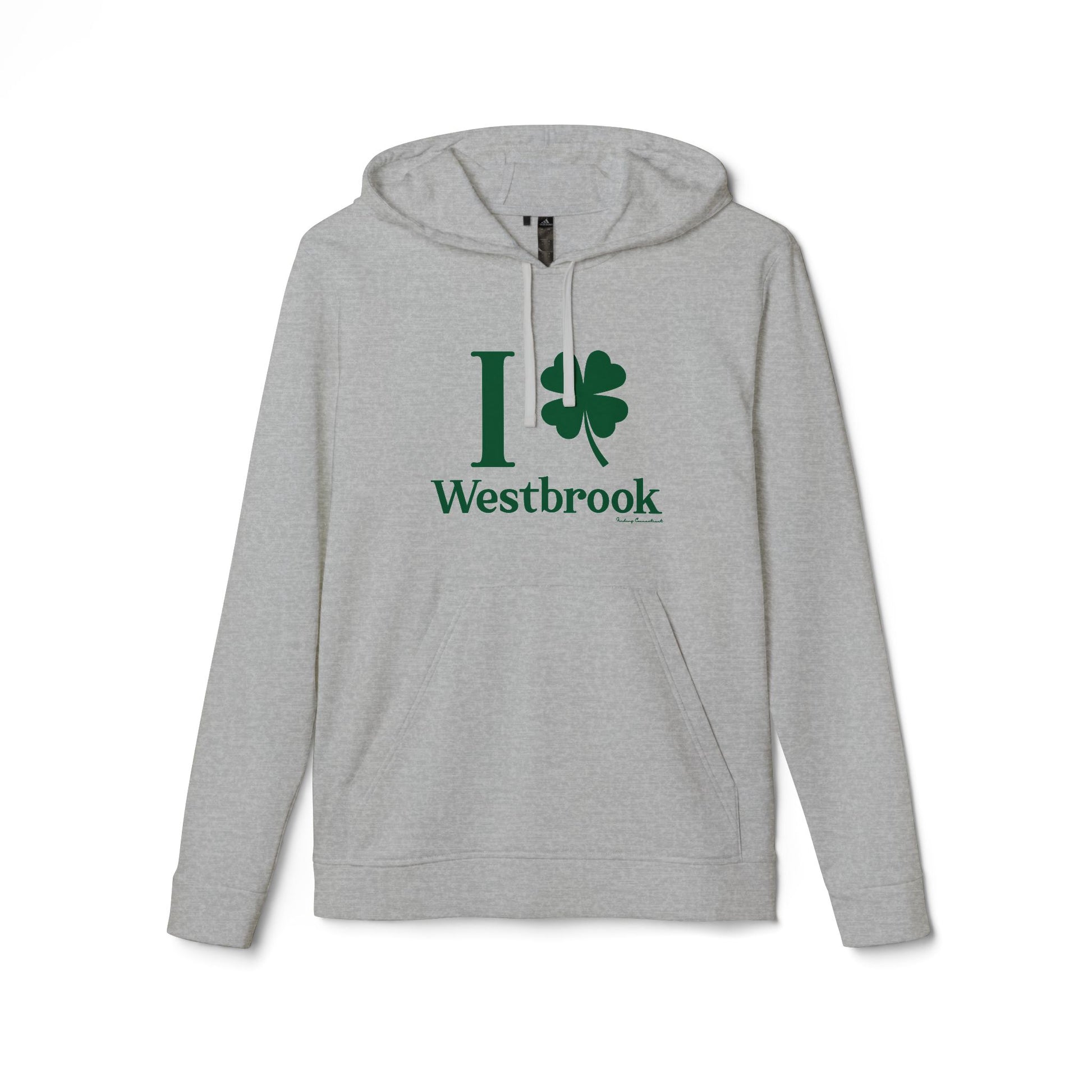 I clover Westbrook // Westbrook Connecticut st. Patrick's day Adidas unisex hoodie sweatshirt /// finding connecticut 