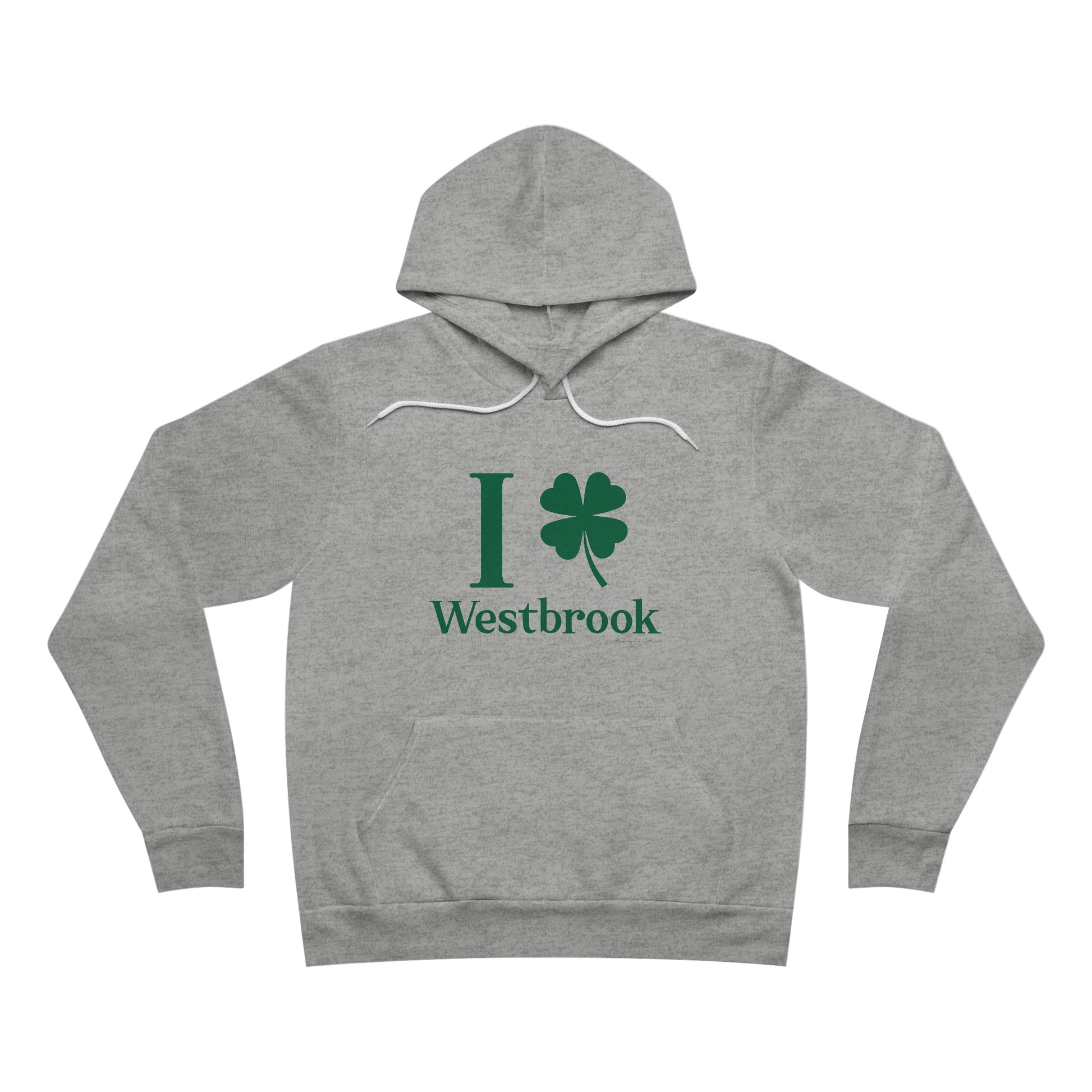 I clover Westbrook // Westbrook Connecticut st. Patrick's day unisex hoodie sweatshirts   /// finding connecticut  