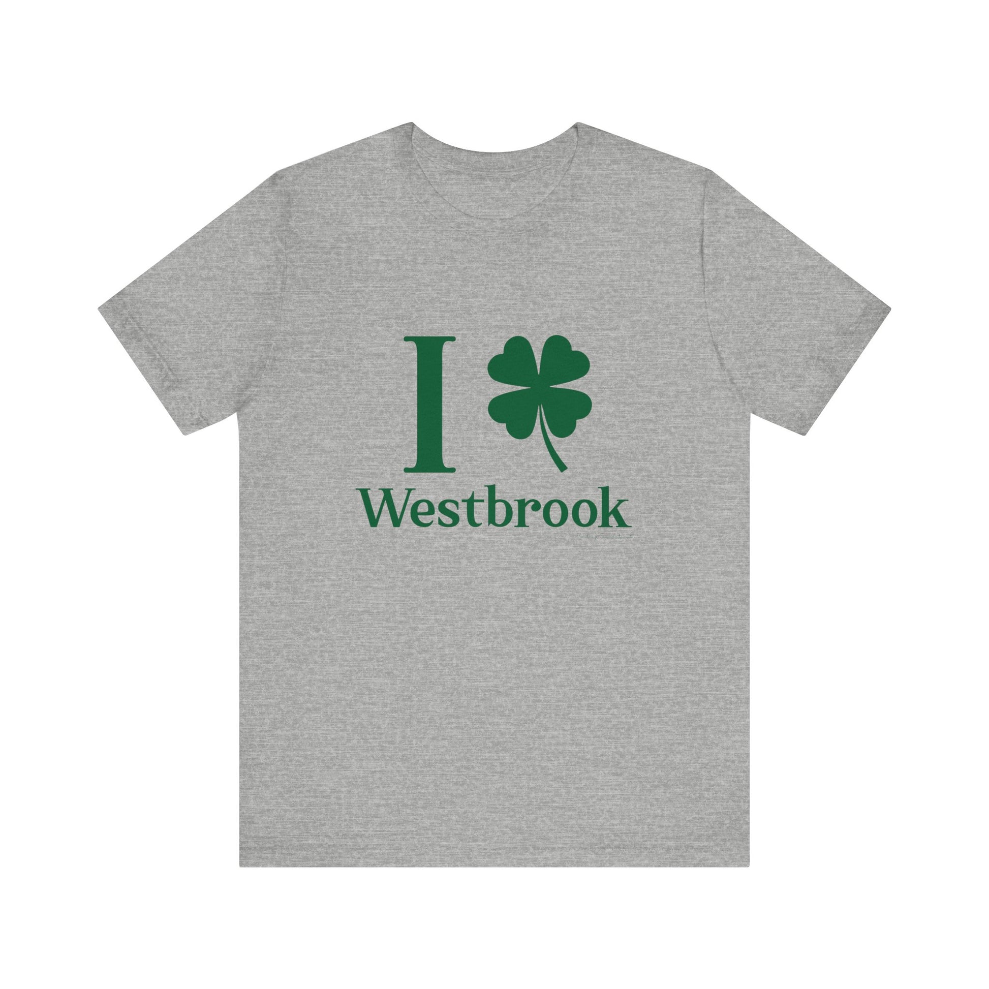 I clover Westbrook // Westbrook Connecticut st. Patrick's day unisex t shirt  /// finding connecticut 