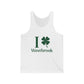 I clover Westbrook // Westbrook Connecticut st. Patrick's day unisex tank top shirt  /// finding connecticut  