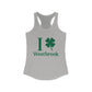 I clover Westbrook // Westbrook Connecticut st. Patrick's day women's tank top shirt  /// finding connecticut  