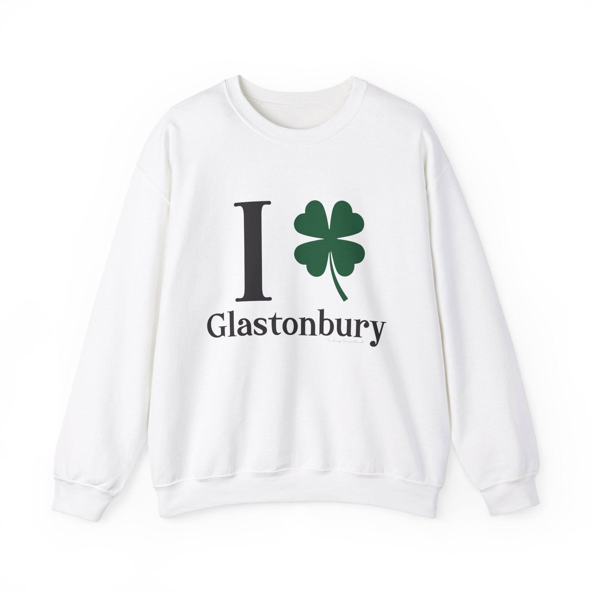  I clover glastonbury // glastonbury CT  unisex sweatshirt // finding connecticut