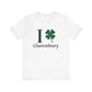  I clover glastonbury // glastonbury CT  unisex t shirt // finding connecticut