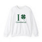 I clover greenwich // greenwich connecticut hoodie sweatshirt // finding connecticut 