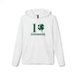I clover greenwich // greenwich connecticut unisex adidas hoodie sweatshirt / finding connecticut 