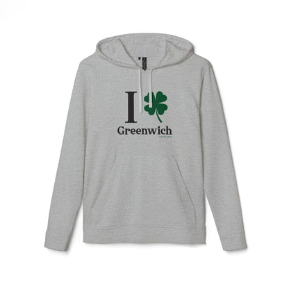 I clover greenwich // greenwich ct unisex adidas   hoodie sweatshirts // finding connecticut 