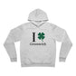 I clover greenwich // greenwich ct unisex hoodie sweatshirt   // finding connecticut 