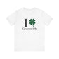 I clover greenwich // greenwich ct unisex t shirts // finding connecticut 