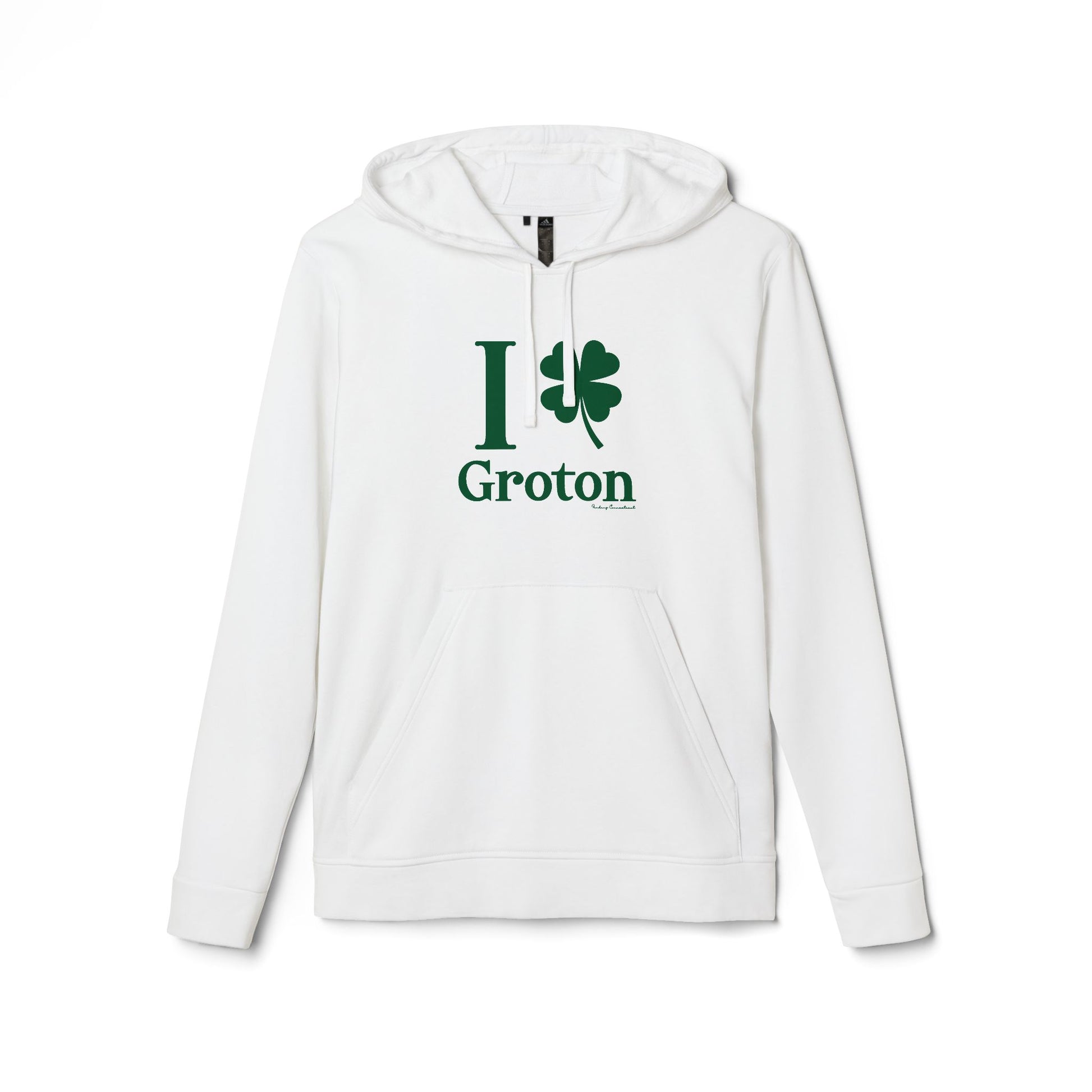 I clover groton // groton connecticut adidas hoodie sweatshirt // finding connecticut
