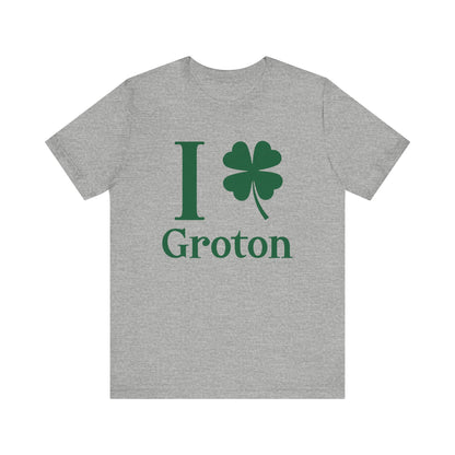 I clover groton // groton connecticut unisex t shirt  // finding connecticut