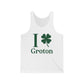 I clover groton // groton connecticut unisex tank top shirts  // finding connecticut