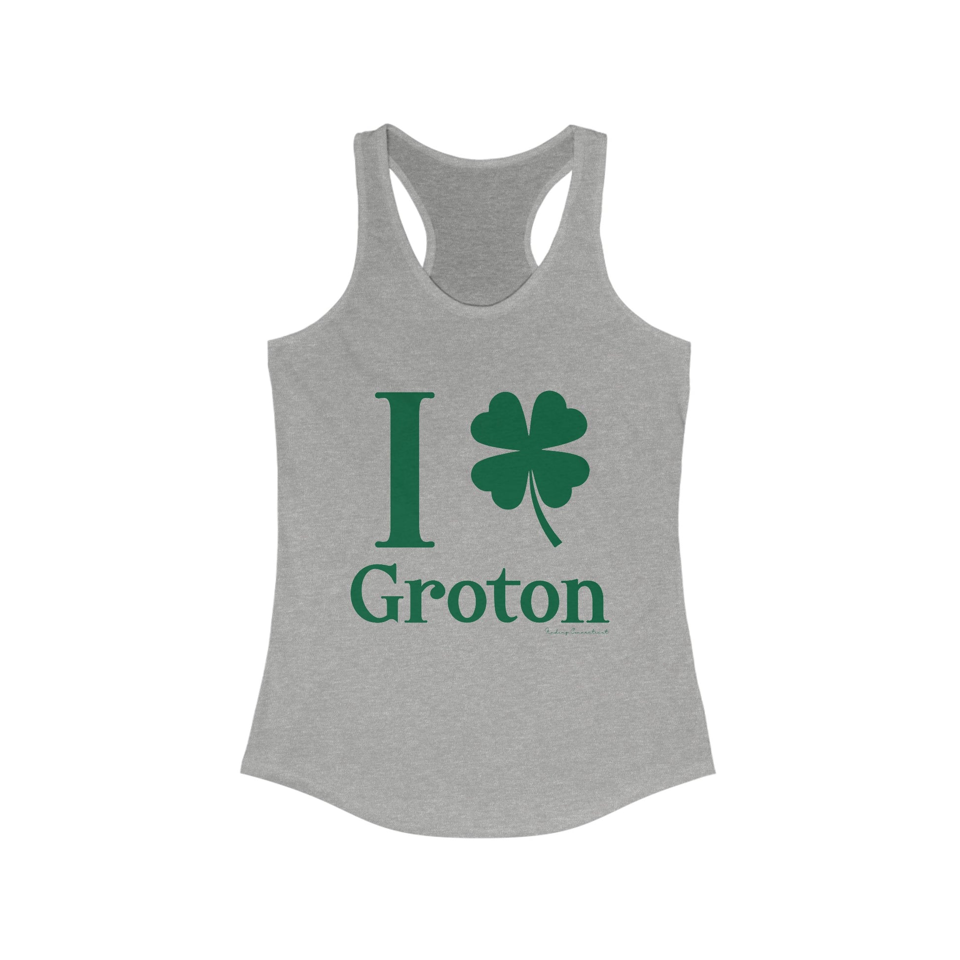 I clover groton // groton connecticut womens tank top shirt  // finding connecticut