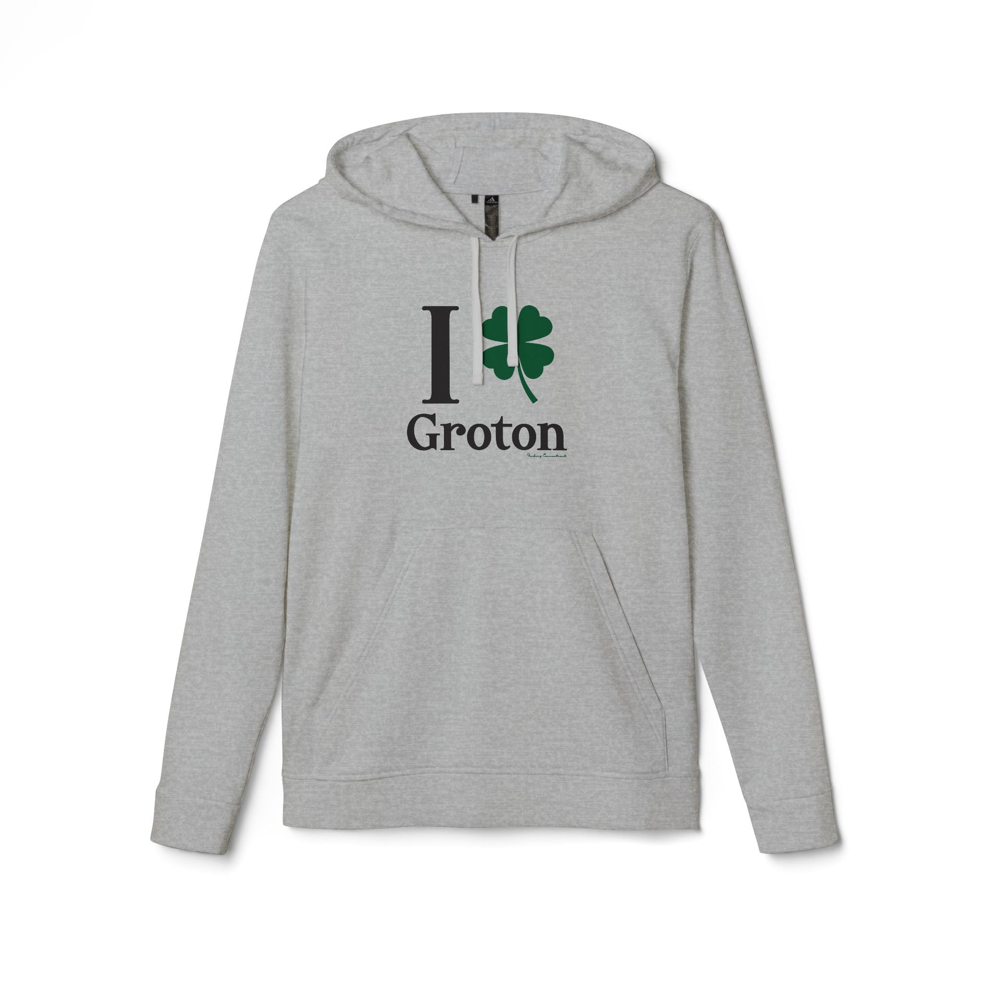 I clover groton // groton  ct unisex  adidas hoodie sweatshirt  // finding connecticut