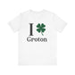 I clover groton // groton  ct unisex  t shirt // finding connecticut 