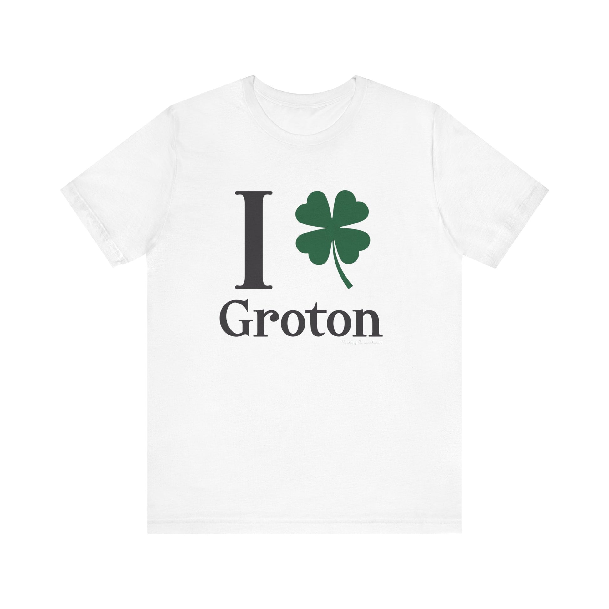 I clover groton // groton  ct unisex  t shirt // finding connecticut 