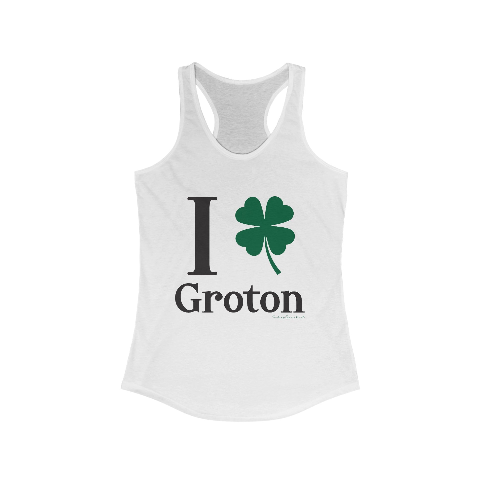 I clover groton // groton  ct womens tank top shirt  // finding connecticut 