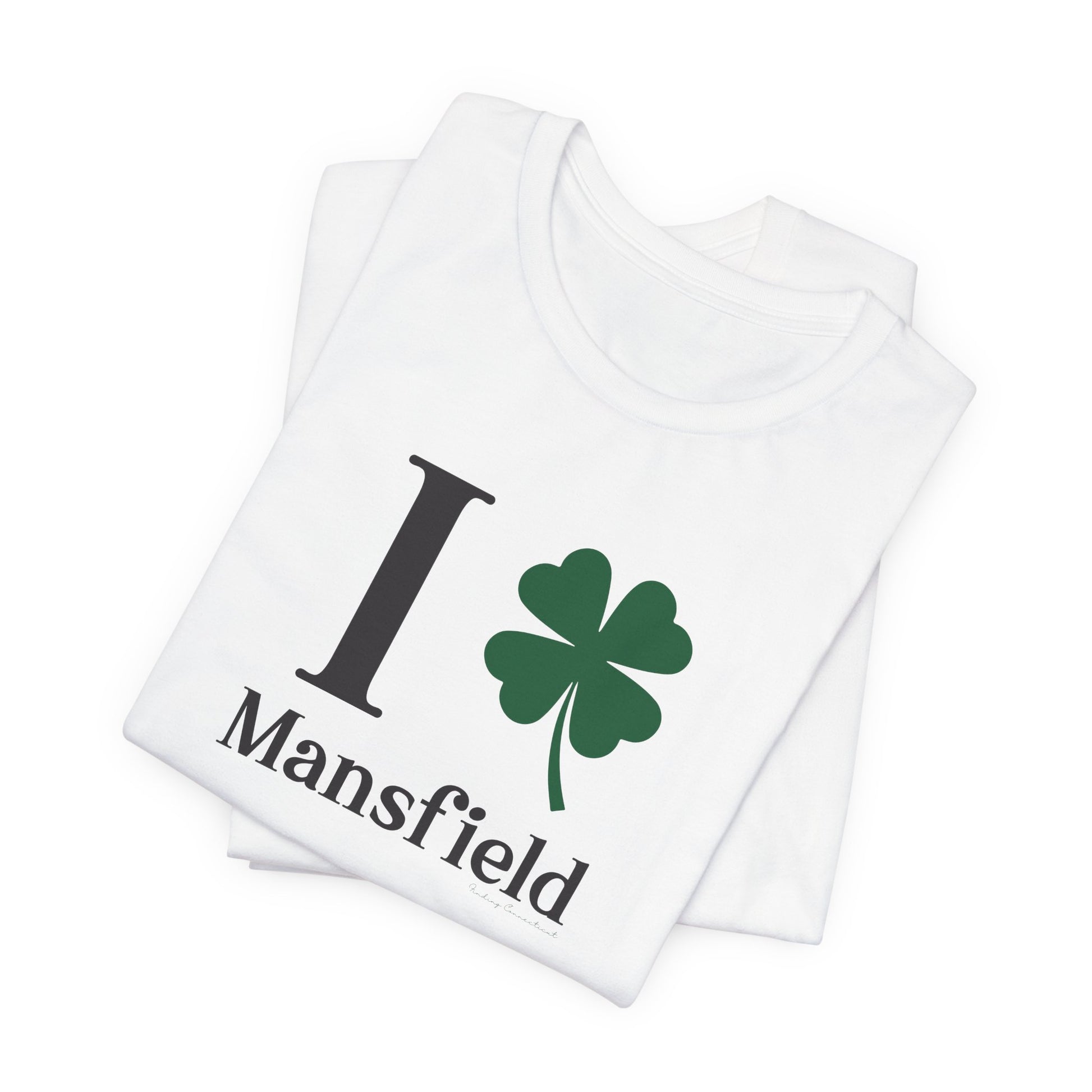 I clover mansfield // mansfield connecticut st. patrick's day shirts // finding connecticut 