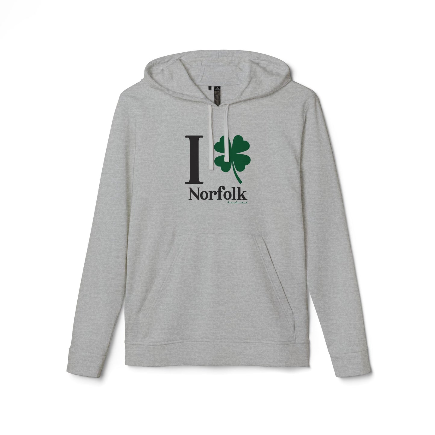 I clover norfolk // norfolk connecticut adidas unisex hoodie sweatshirt // finding connecticut 