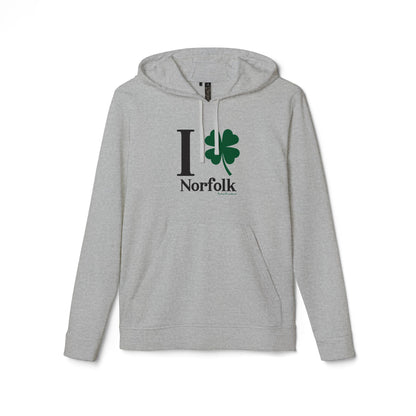 I clover norfolk // norfolk connecticut adidas unisex hoodie sweatshirt // finding connecticut 