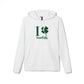 I clover norfolk // norfolk ct st. patrick's day unisex adidas hoodie sweatshirt // finding connecticut