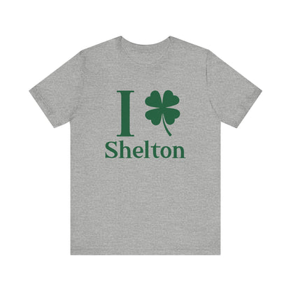 I clover shelton // shelton connecticut  unisex t shirts  // finding connecticut 