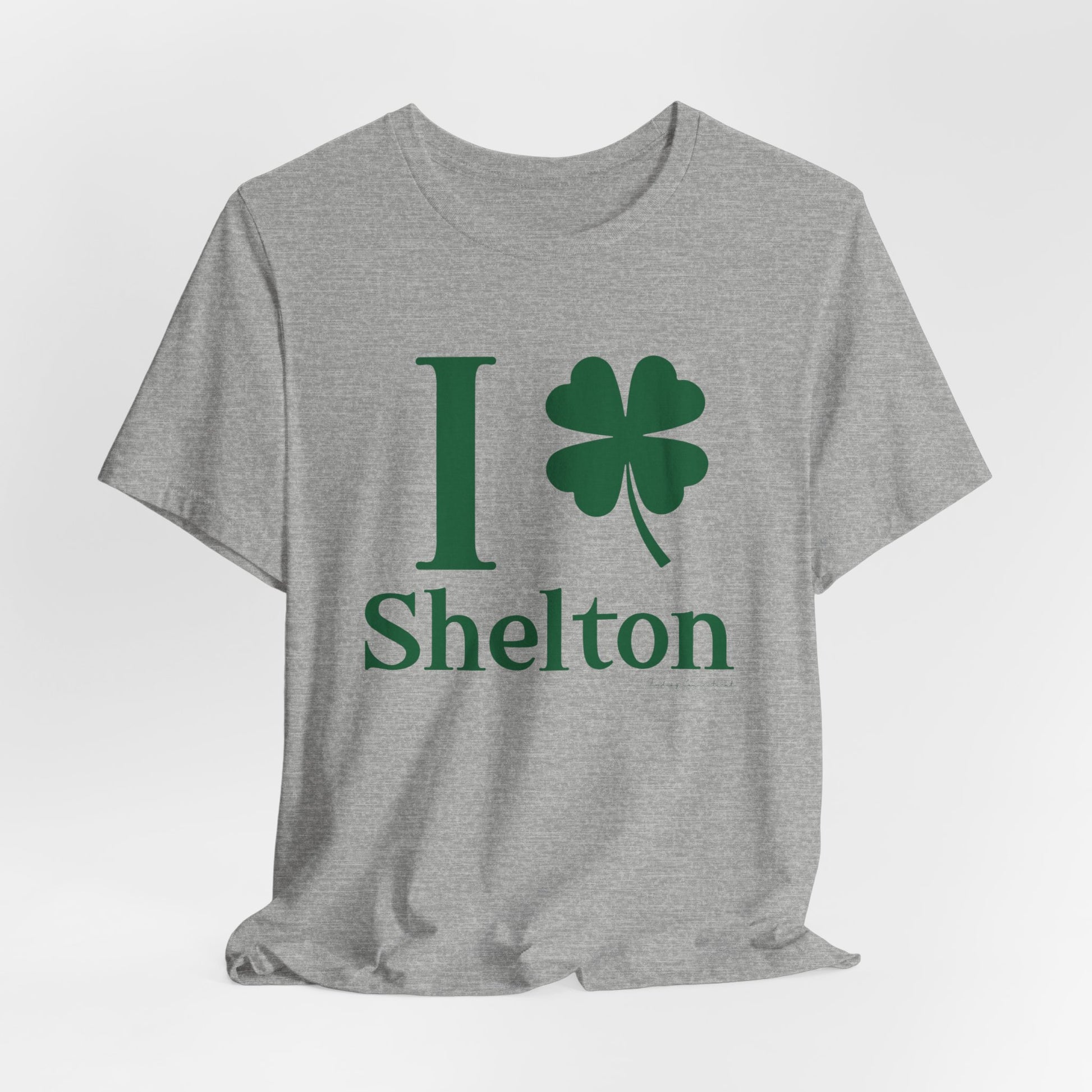 I clover shelton // shelton connecticut  unisex t shirts  // finding connecticut 
