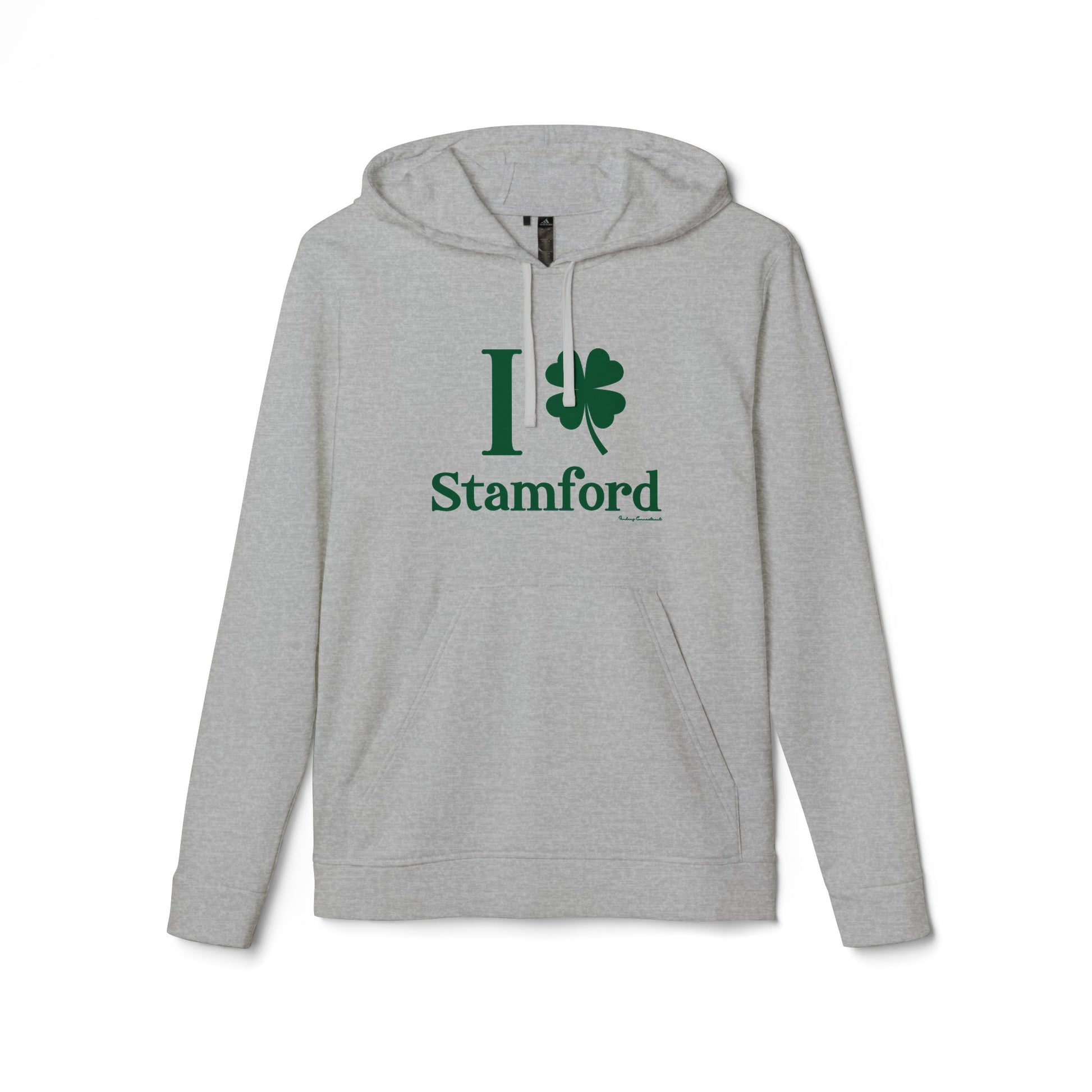 I clover stamford // unisex adidas hoodie sweatshirt  // stamford connecticut 