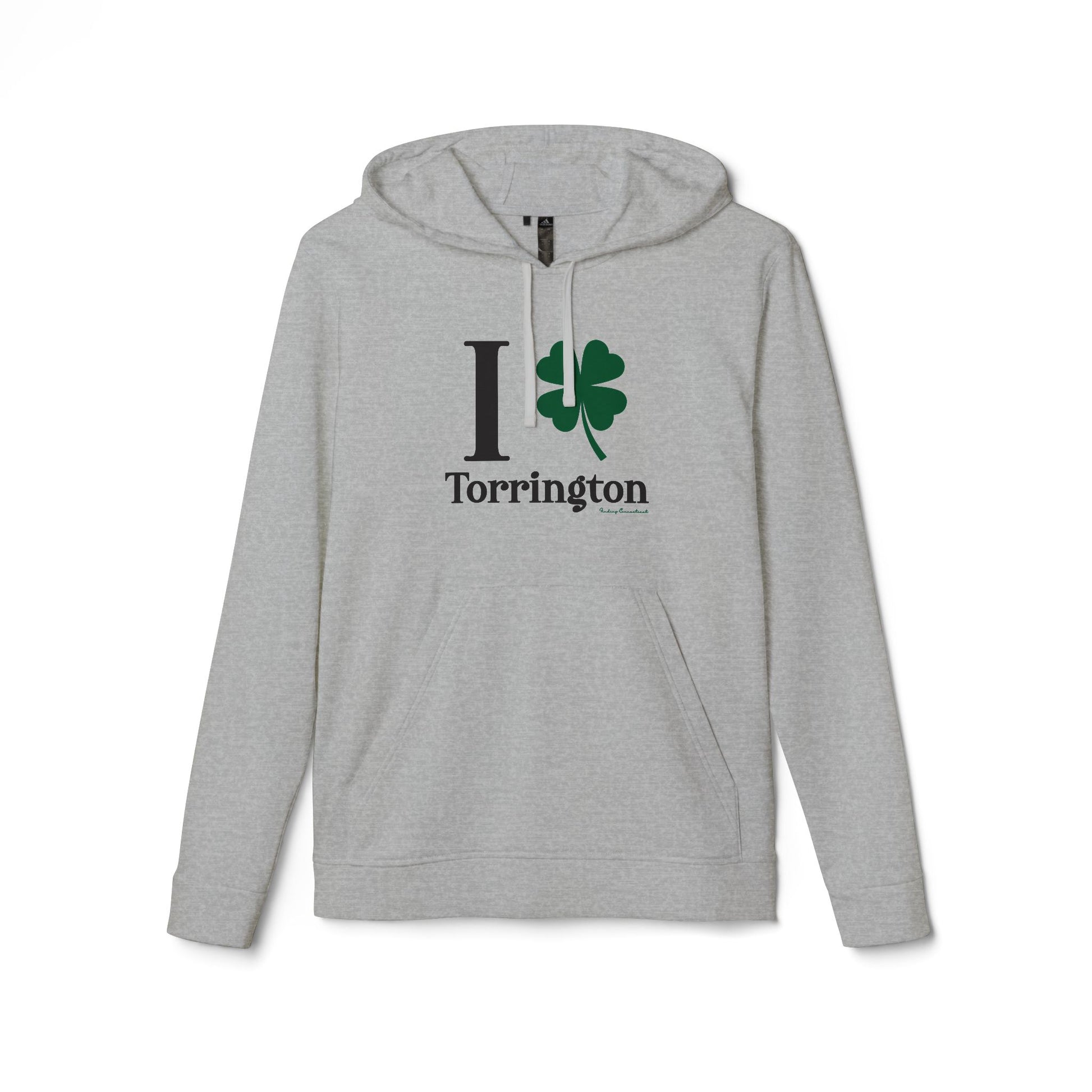 I clover torrington // torrington ct unisex adidas hoodie sweatshirts // finding connecticut 