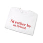 I'd rather be in Bristol // Bristol connecticut  sweatshirt // finding connecticut 