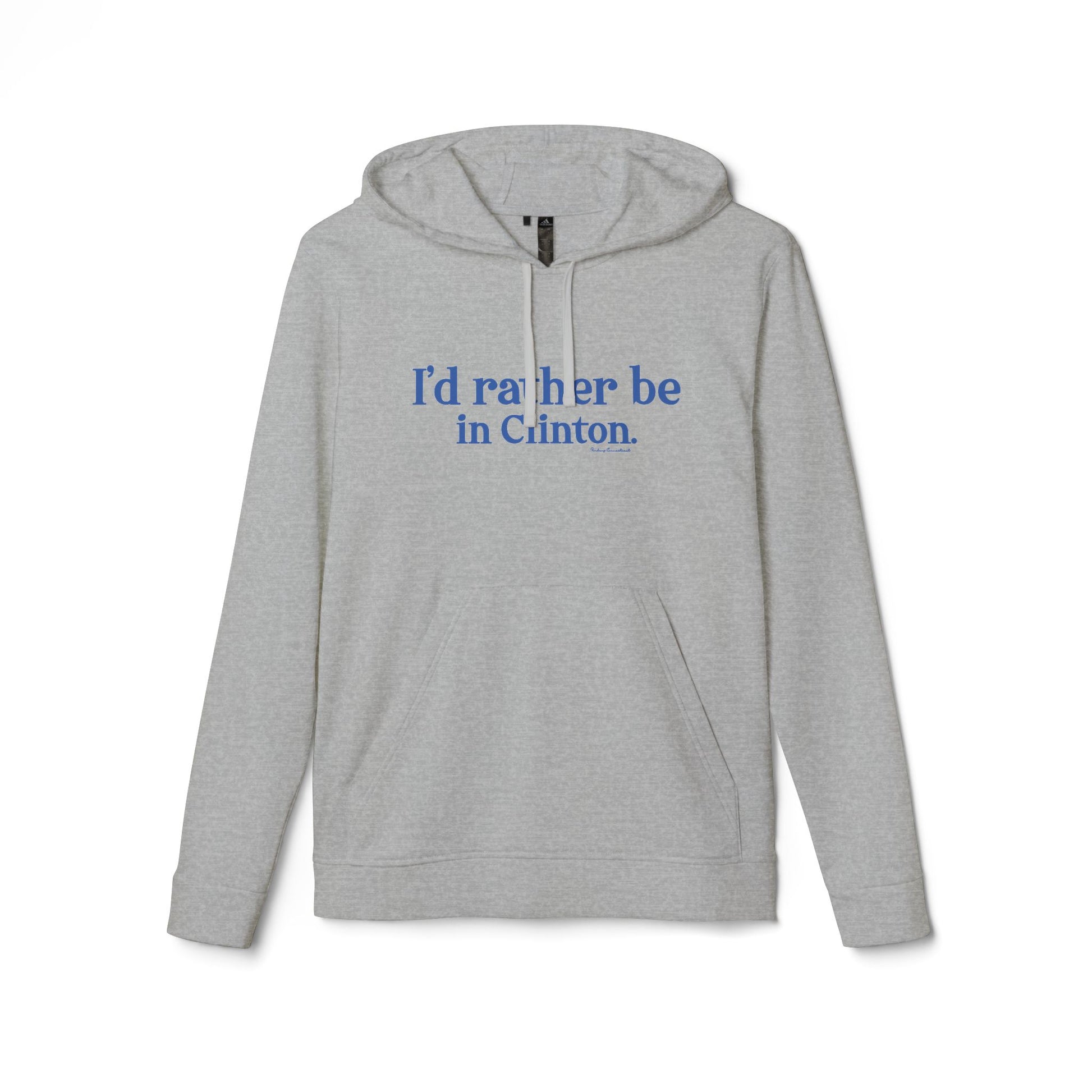 I'd rather be in Clinton // Clinton connecticut Adidas unisex hoodie sweatshirt // finding connecticut 