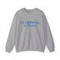 I'd rather be in Clinton // Clinton connecticut  sweatshirt // finding connecticut 