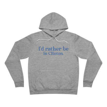 I'd rather be in Clinton // Clinton connecticut unisex sweatshirt /// finding connecticut 