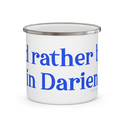 I'd rather be in Darien // Darien connecticut camping mugs // finding connecticut 