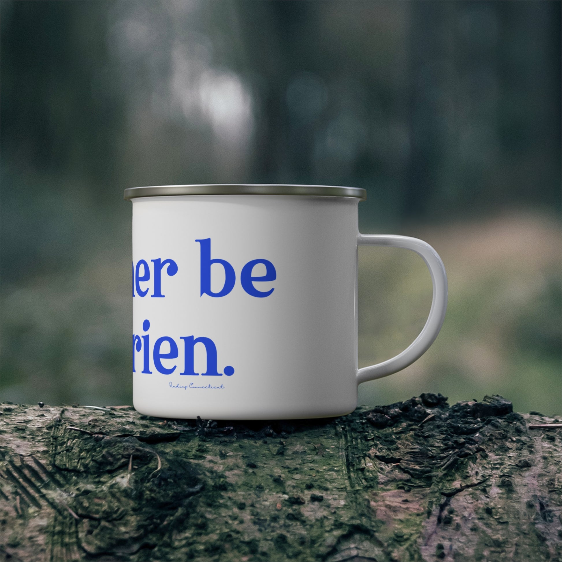 I'd rather be in Darien // Darien connecticut camping mugs // finding connecticut 