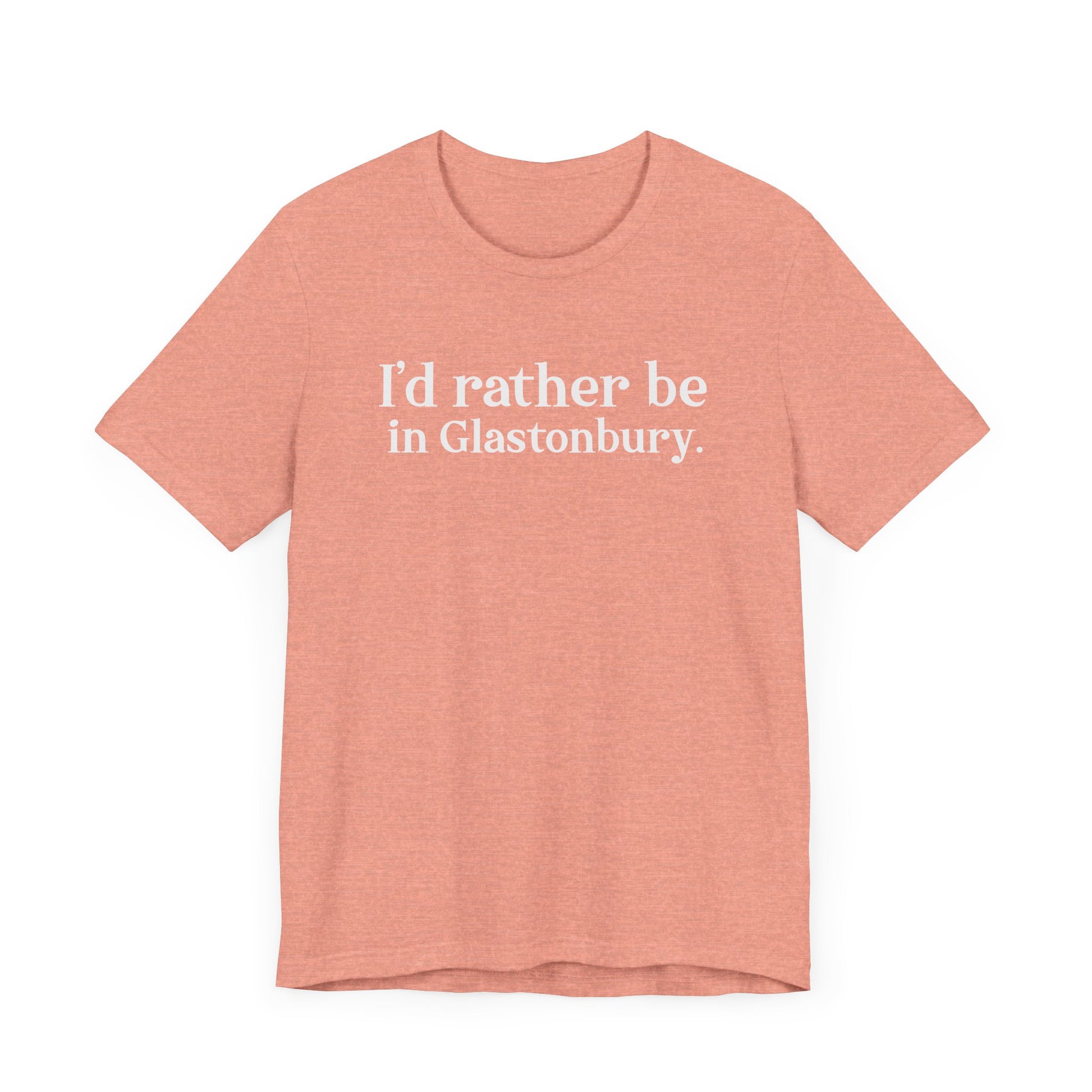 I'd rather be in Glastonbury // Glastonbury CT unisex t shirts // finding connecticut 