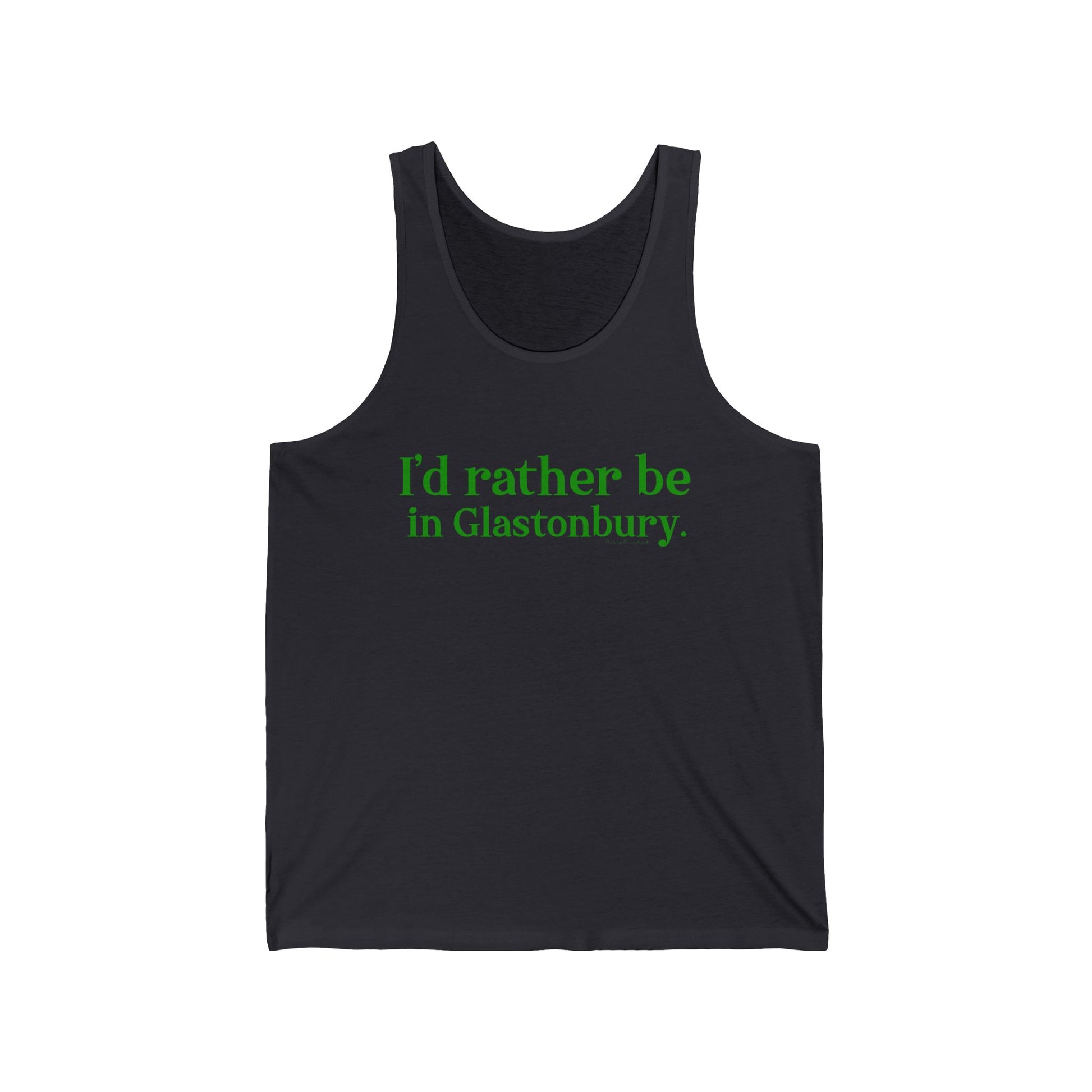 I'd rather be in Glastonbury // Glastonbury Connecticut unisex tank tops // finding connecticut 