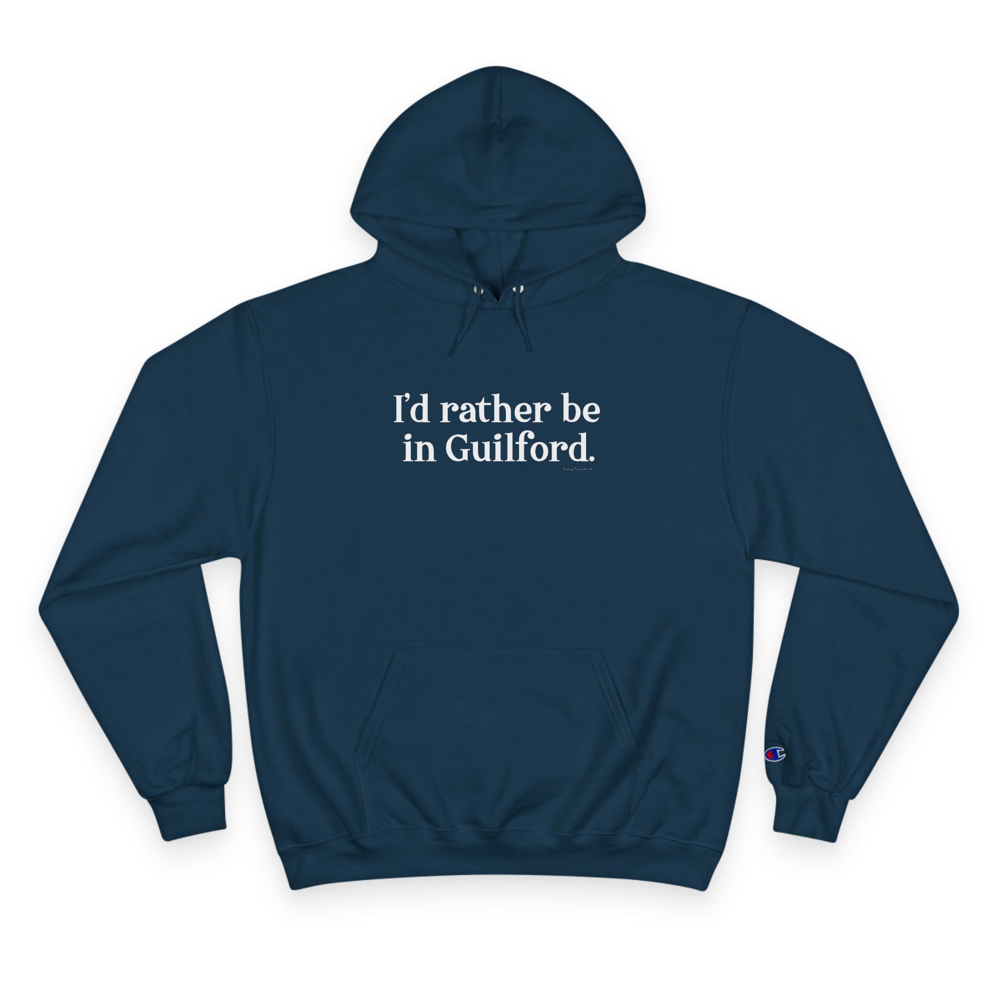 I'd rather be in Guilford // Guilford CT unisex champion hoodie sweatshirt // finding connecticut