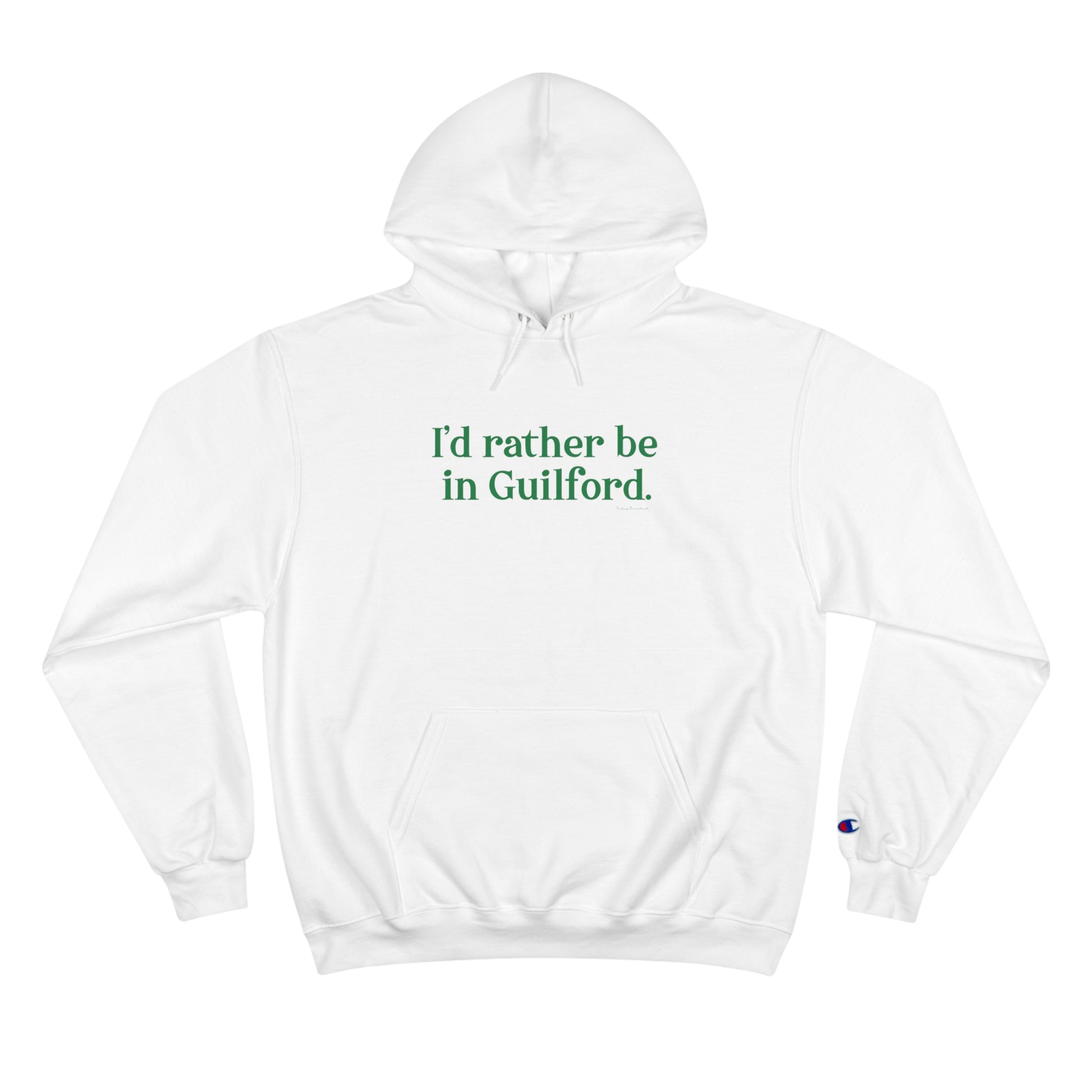 I'd rather be in Guilford // Guilford Connecticut  Champion unisex hoodie sweatshirts // finding connecticut 