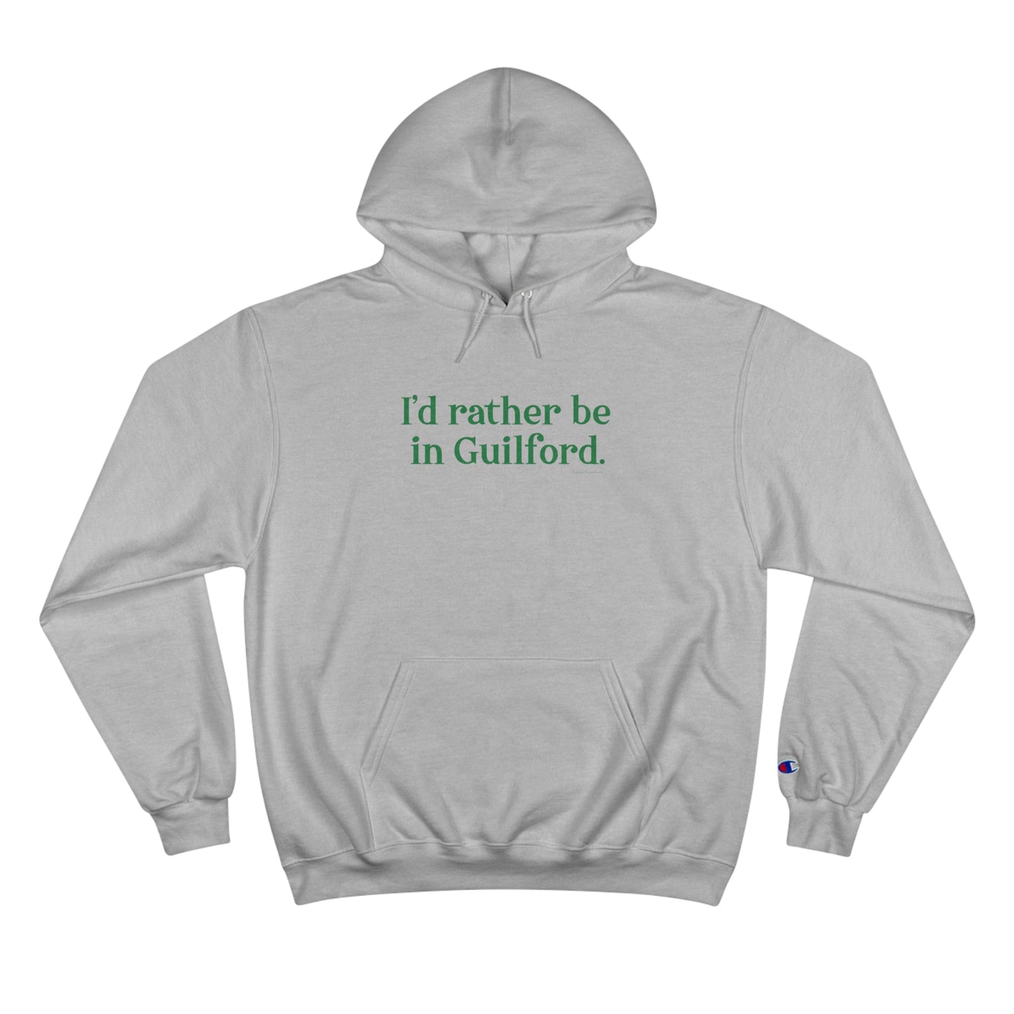 I'd rather be in Guilford // Guilford Connecticut  Champion unisex hoodie sweatshirts // finding connecticut 