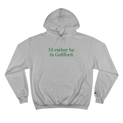 I'd rather be in Guilford // Guilford Connecticut  Champion unisex hoodie sweatshirts // finding connecticut 
