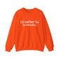 I'd rather be in Hamden // hamden CT sweatshirt   // finding connecticut  